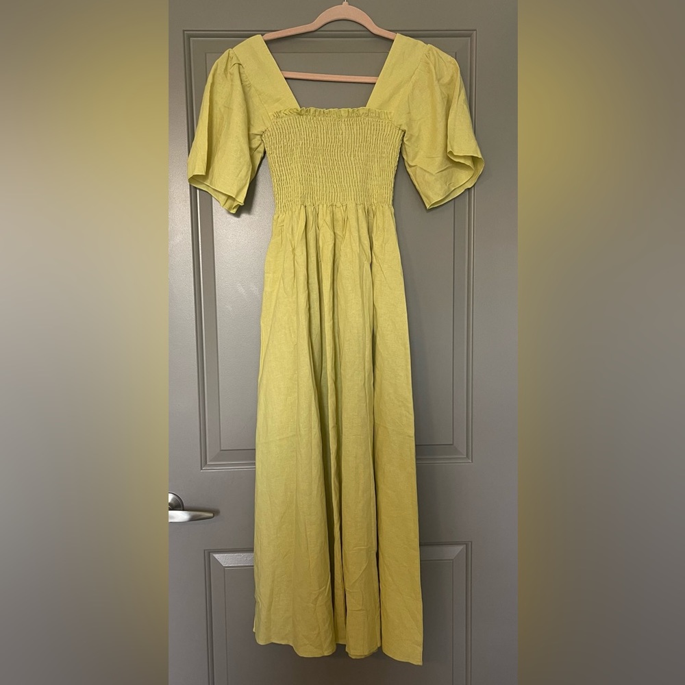 Charlie Holiday Green Tuscany Dress Size small